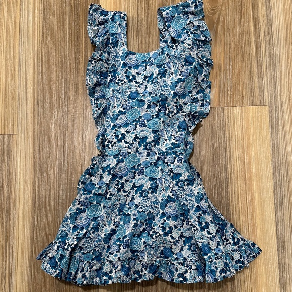 Numi Other - Numi Vintage flocked custom pinafore 3T